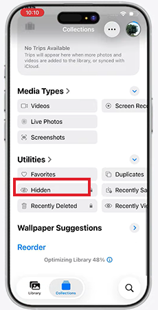 Hidden folder
