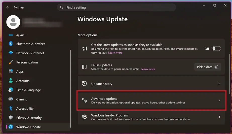 Optional updates1