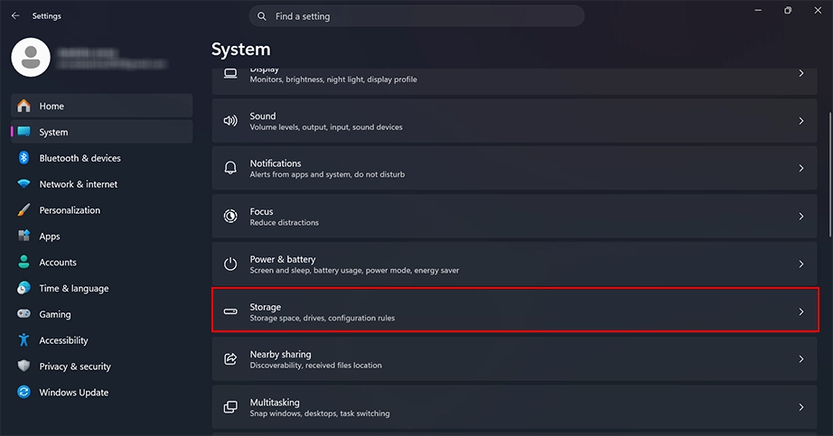 Select Storage