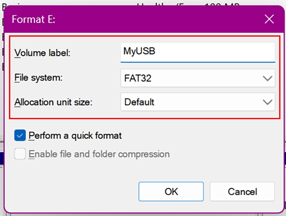 Set your formatting preferences
