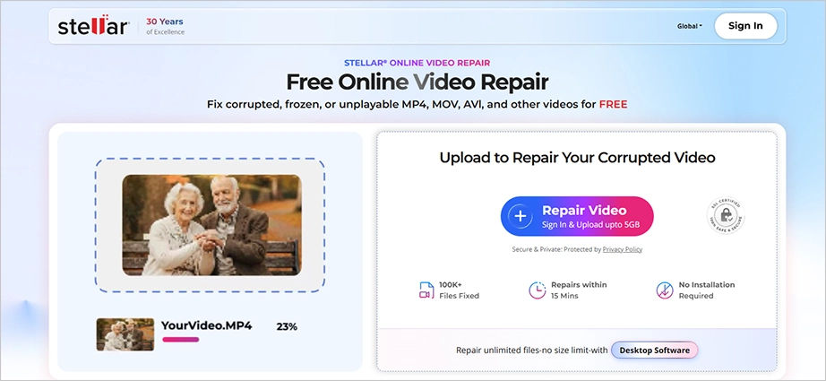Stellar Video Repair