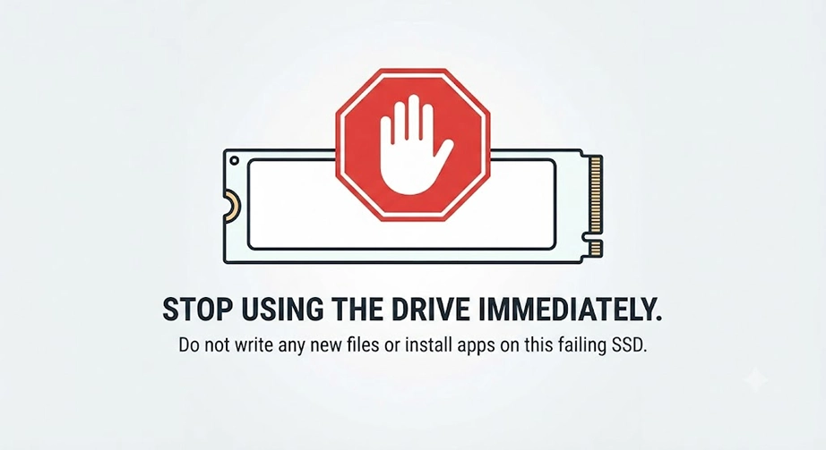 Stop drive use