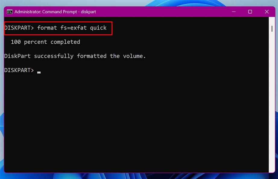 file system command