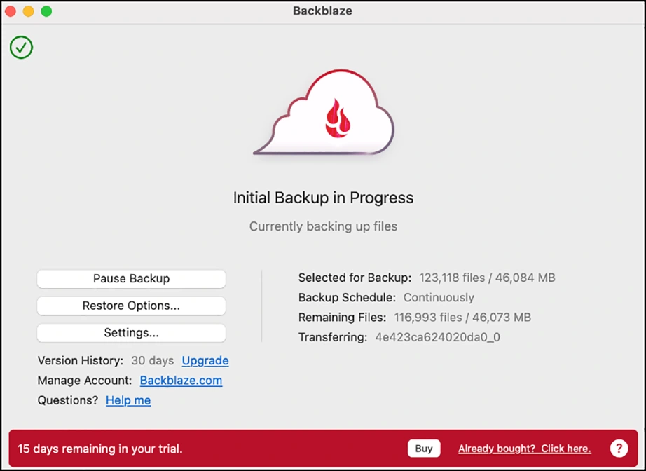 BackBlaze Personal