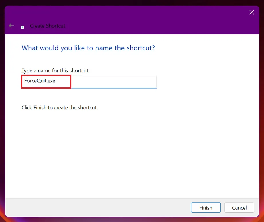 Enter name