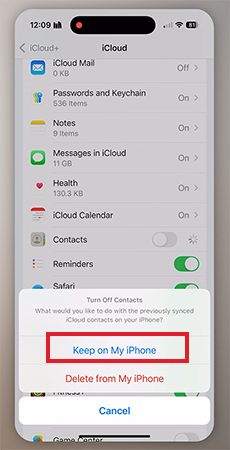 Keep on My iPhone