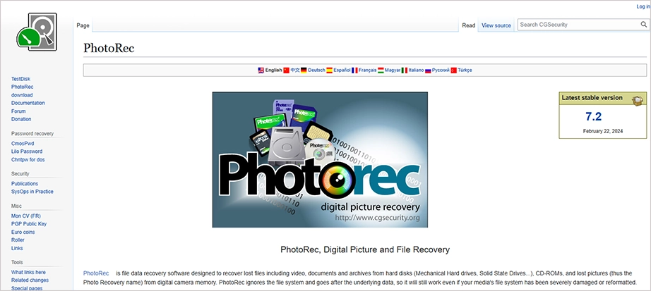 PhotoRec