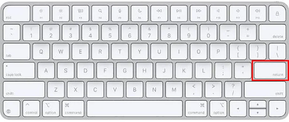 Return key