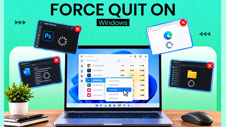 How to Force Quit on Windows: 5 Ways to Close Frozen Apps