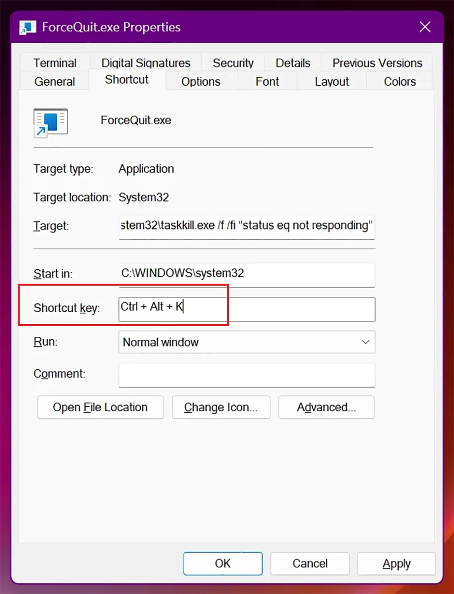  windows force quit app